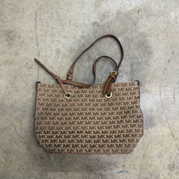 Vintage Michael Kors monogram canvas tote - Picture 2 of 6